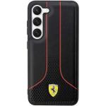 Carcasa Ferrari Perforated 296 P compatibila cu Samsung Galaxy S23 Plus, Negru 2 - lerato.ro