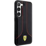 Carcasa Ferrari Perforated 296 P compatibila cu Samsung Galaxy S23 Plus, Negru 5 - lerato.ro