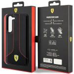 Carcasa Ferrari Perforated 296 P compatibila cu Samsung Galaxy S23 Plus, Negru 9 - lerato.ro