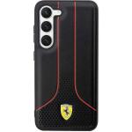 Carcasa Ferrari Perforated 296 P compatibila cu Samsung Galaxy S23, Negru 2 - lerato.ro