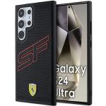 Carcasa Ferrari Big SF Perforated compatibila cu Samsung Galaxy S24 Ultra, Negru 4 - lerato.ro