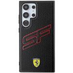 Carcasa Ferrari Big SF Perforated compatibila cu Samsung Galaxy S24 Ultra, Negru 2 - lerato.ro