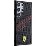Carcasa Ferrari Big SF Perforated compatibila cu Samsung Galaxy S24 Ultra, Negru 5 - lerato.ro