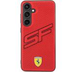 Carcasa Ferrari Big SF Perforatedo compatibila cu Samsung Galaxy S24 Plus, Rosu 2 - lerato.ro
