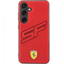 Carcasa Ferrari Big SF Perforatedo compatibila cu Samsung Galaxy S24 Plus, Rosu