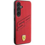 Carcasa Ferrari Big SF Perforatedo compatibila cu Samsung Galaxy S24 Plus, Rosu 5 - lerato.ro