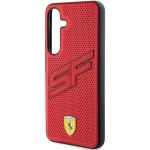 Carcasa Ferrari Big SF Perforatedo compatibila cu Samsung Galaxy S24 Plus, Rosu 7 - lerato.ro