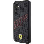 Carcasa Ferrari Big SF Perforated compatibila cu Samsung Galaxy S24, Negru 3 - lerato.ro