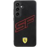 Carcasa Ferrari Big SF Perforated compatibila cu Samsung Galaxy S24, Negru 2 - lerato.ro