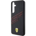 Carcasa Ferrari Big SF Perforated compatibila cu Samsung Galaxy S24, Negru 7 - lerato.ro