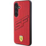 Carcasa Ferrari Big SF Perforated compatibila cu Samsung Galaxy S24, Rosu 3 - lerato.ro