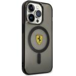 Carcasa Ferrari Translucent cu Magsafe compatibila cu iPhone 14 Pro, Negru 5 - lerato.ro