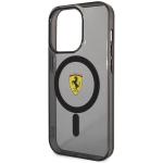 Carcasa Ferrari Translucent cu Magsafe compatibila cu iPhone 14 Pro, Negru 7 - lerato.ro