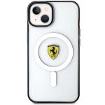 Carcasa Ferrari Translucent cu Magsafe compatibila cu iPhone 14 Plus / 15 Plus, Transparent 2 - lerato.ro