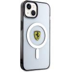 Carcasa Ferrari Translucent cu Magsafe compatibila cu iPhone 14 Plus / 15 Plus, Transparent 5 - lerato.ro