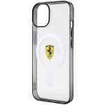 Carcasa Ferrari Translucent cu Magsafe compatibila cu iPhone 14 Plus / 15 Plus, Transparent 7 - lerato.ro