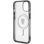 Carcasa Ferrari Translucent cu Magsafe compatibila cu iPhone 14 Plus / 15 Plus, Transparent 8 - lerato.ro
