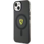 Carcasa Ferrari Translucent cu Magsafe compatibila cu iPhone 15 / 14 / 13, Negru 3 - lerato.ro