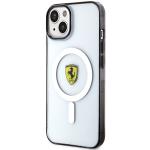 Carcasa Ferrari Translucent cu Magsafe compatibila cu iPhone 15 / 14 / 13, Transparent 3 - lerato.ro