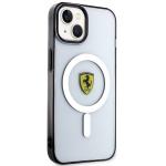 Carcasa Ferrari Translucent cu Magsafe compatibila cu iPhone 15 / 14 / 13, Transparent 5 - lerato.ro