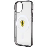 Carcasa Ferrari Translucent cu Magsafe compatibila cu iPhone 15 / 14 / 13, Transparent 7 - lerato.ro
