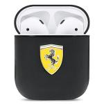 Carcasa Ferrari On Track compatibila cu Apple AirPods 1 / 2, Negru 3 - lerato.ro