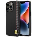 Carcasa Ferrari On Track Stripe compatibila cu iPhone 14 Pro, Negru 4 - lerato.ro