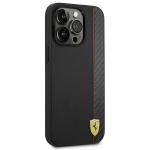 Carcasa Ferrari On Track Stripe compatibila cu iPhone 14 Pro, Negru 5 - lerato.ro