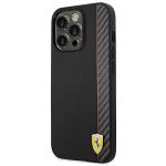 Carcasa Ferrari On Track Stripe compatibila cu iPhone 14 Pro Max, Negru 3 - lerato.ro
