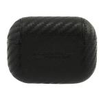 Carcasa Ferrari On Track PU Carbon compatibila cu Apple AirPods Pro 1 / 2, Negru 3 - lerato.ro