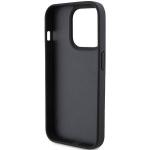 Carcasa Ferrari Quilted Metal Logo compatibila cu iPhone 15 Pro Black 7 - lerato.ro