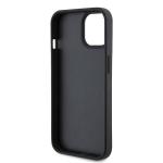 Carcasa Ferrari Twist Metal Logo compatibila cu iPhone 15 Black 7 - lerato.ro