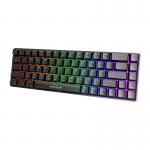 Tastatura mecanica Fifine GK1, Cu fir USB, RGB, Switch-uri Red, Negru 3 - lerato.ro