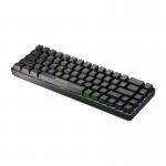 Tastatura mecanica Fifine GK1, Cu fir USB, RGB, Switch-uri Red, Negru 4 - lerato.ro