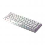 Tastatura mecanica Fifine GK1W, Cu fir USB, RGB, Switch-uri Red, Alb 5 - lerato.ro