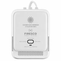 Detector de gaz Firesco JT-ZL2010W, 85dB, Indicator LED, USB-C, WiFi, Conectare Tuya, Alb