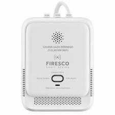 Detector de gaz Firesco JT-ZL2010W, 85dB, Indicator LED, USB-C, WiFi, Conectare Tuya, Alb