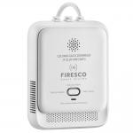 Detector de gaz Firesco JT-ZL2010W, 85dB, Indicator LED, USB-C, WiFi, Conectare Tuya, Alb 4 - lerato.ro