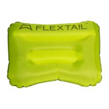 Perna gonflabila pentru camping Flextail Tiny Pillow, 38.5 × 25.5 cm, 77g, Verde