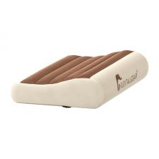 Perna gonflabila pentru camping Flextail Zero Pillow, 40 x 30cm, 150g, Maro