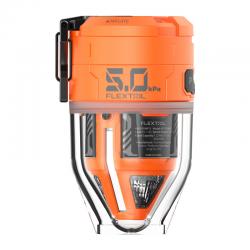 Pompa portabila Flextail Max Pump 3, Functie de dezumflare, Presiune 5000Pa, Functie lanterna, Autonomie 1h, USB-C, Portocaliu