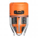 Pompa portabila Flextail Max Pump 3, Functie de dezumflare, Presiune 5000Pa, Functie lanterna, Autonomie 1h, USB-C, Portocaliu 4 - lerato.ro