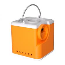 Pompa portabila Flextail Nano Pump 5C1, Functie de dezumflare, Presiune 4500Pa, 1200 mAh, USB-C, Portocaliu