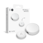 Intrerupator Flic Smart Button, Flic Hub Mini inclus, 3 moduri de control, CR2032, Bluetooth, Alb 2 - lerato.ro