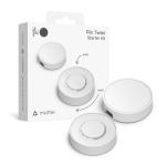 Intrerupator Flic Twist, Flic Hub Mini inclus, 4 moduri de control, 2× AAA, Bluetooth, Alb 4 - lerato.ro