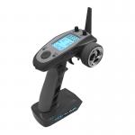 Set transmițător FlySky GT5 + receptor BS6, 6 canale, Frecventa 2.4 GHz, Raza actiune 100-300m, Negru 3 - lerato.ro