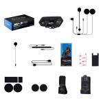 Intercom pentru casca moto Fodsports M1-S Pro, Bluetooth 5.0, Microfon anti-zgomot, Autonomie 20h, Negru 4 - lerato.ro