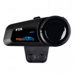 Intercom pentru casca moto Fodsports FX6, Bluetooth 5.0, Radio FM, Microfon anti-zgomot, Autonomie 10h, Negru 7 - lerato.ro