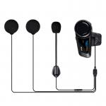 Intercom pentru casca moto Fodsports FX6, Bluetooth 5.0, Radio FM, Microfon anti-zgomot, Autonomie 10h, Negru 10 - lerato.ro