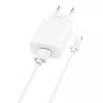 Incarcator retea Foneng EU28, 2.4 A, cablu USB-A la USB-C, Alb 2 - lerato.ro